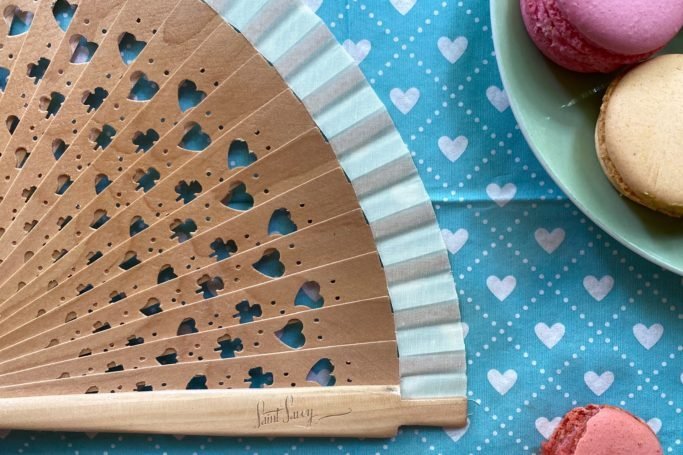 Hand-Fan "FORTUNA" Nature