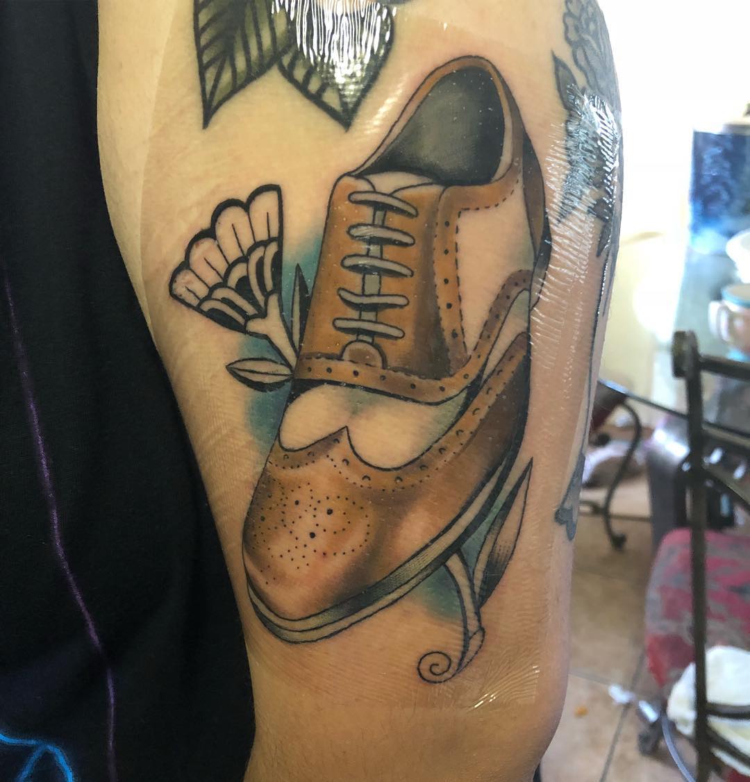 Our PEGASUS shoe in ink!