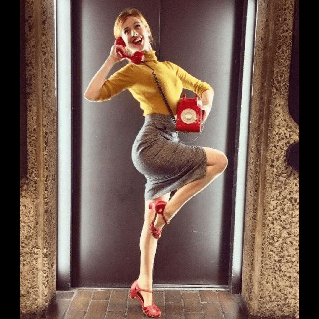 RIVIERA shoes in Ruby