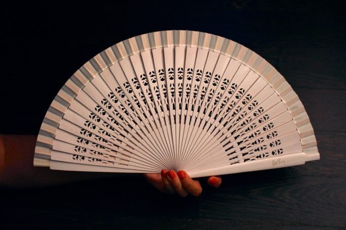 Hand-Fan "POCKET" White - Image 3