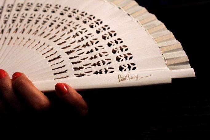 Hand-Fan "POCKET" White - Image 2