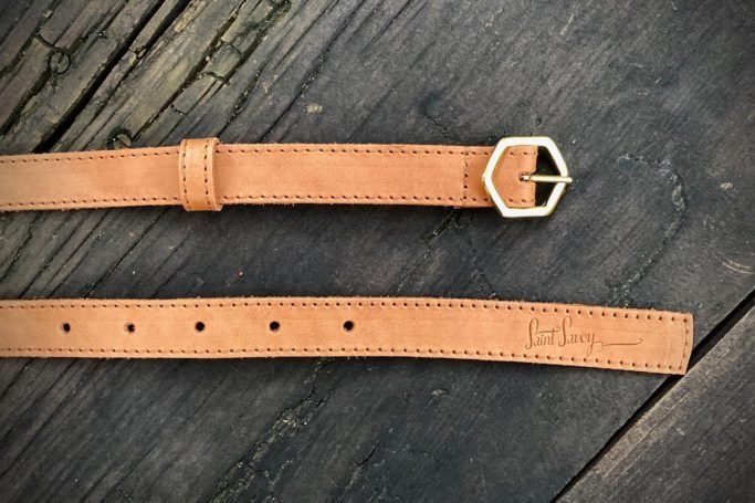 Leather Belt - Honey