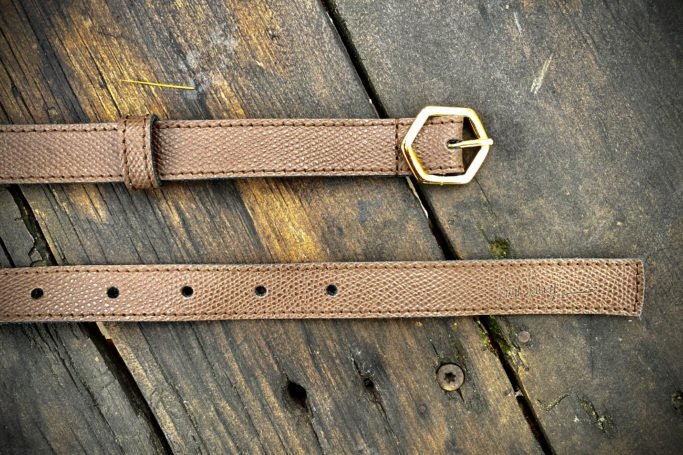 Leather Belt - Chocolate