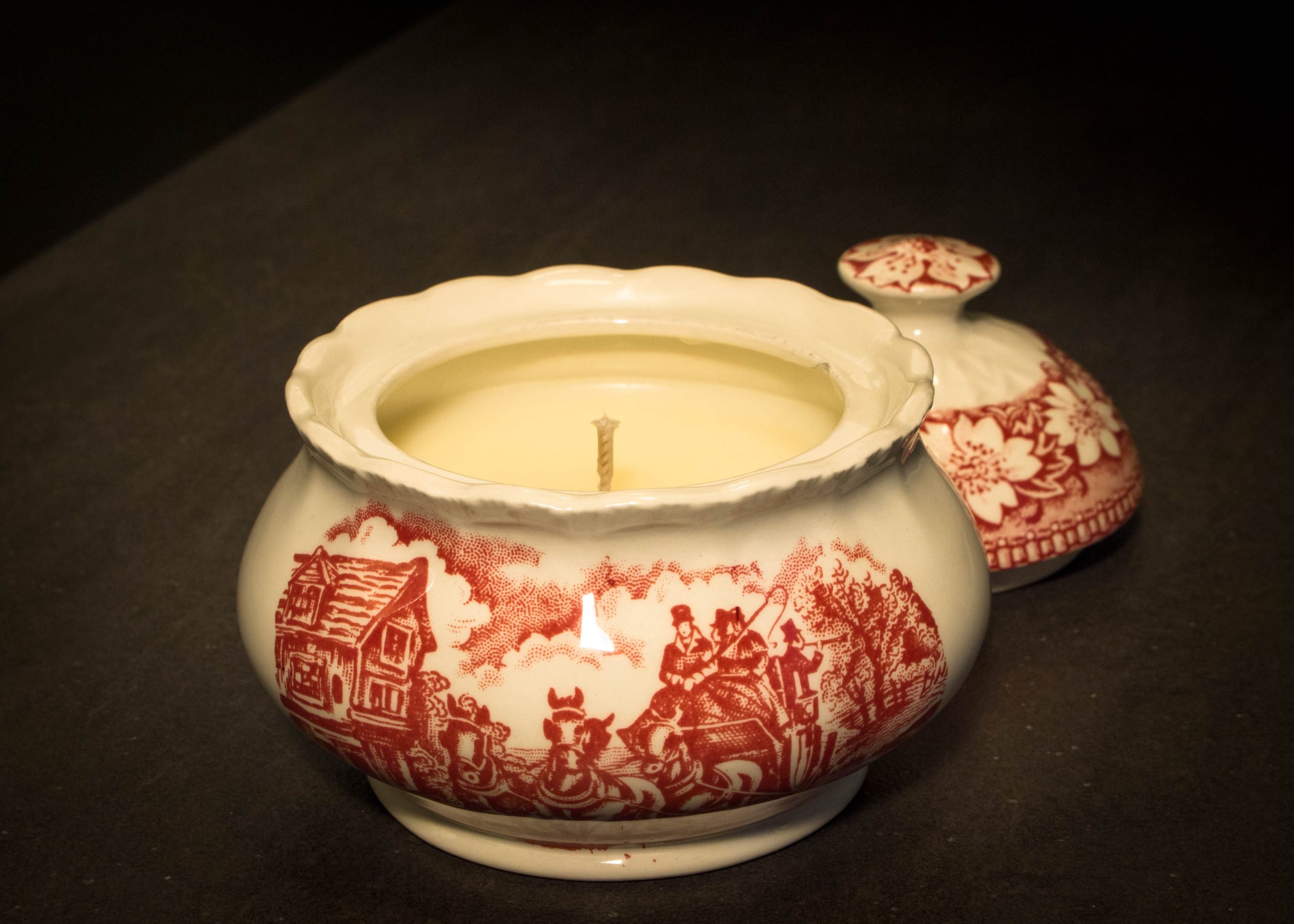 Vintage Sugar Can(dle)