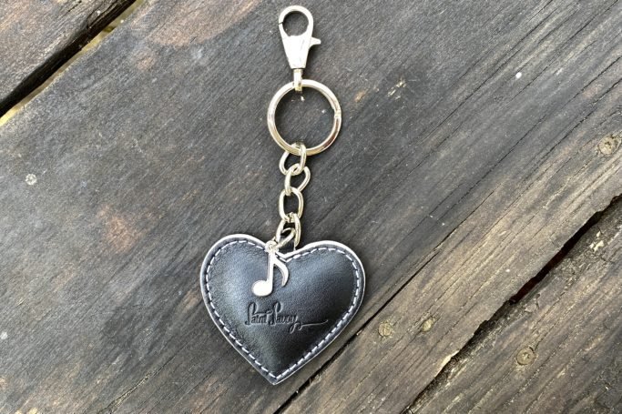 Keychain "MUSIC LOVER" Black