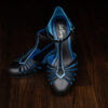 Handmade leather shoes for ladies for dancing and vintage styling, 5cm heel