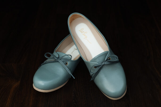 SCOOTER MESSENGER, retro style flats