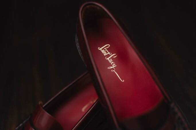 Oxblood color, dark red, Burgundy leather, Retro mens shoe, Ladies shoe, 1920s, 1930s, 1940s, 1950s