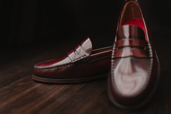 Oxblood color, dark red, Burgundy leather, Retro mens shoe, Ladies shoe, 1920s, 1930s, 1940s, 1950s